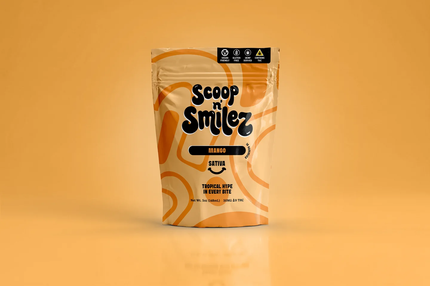 Mango Gummies hemp-derived THC product
