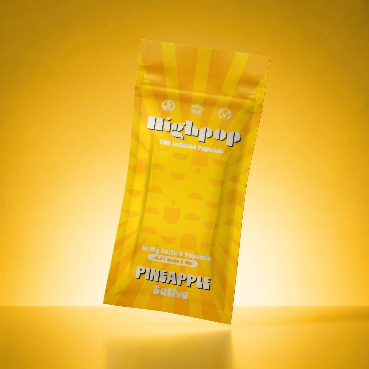 Pineapple Pop hemp-derived THC product