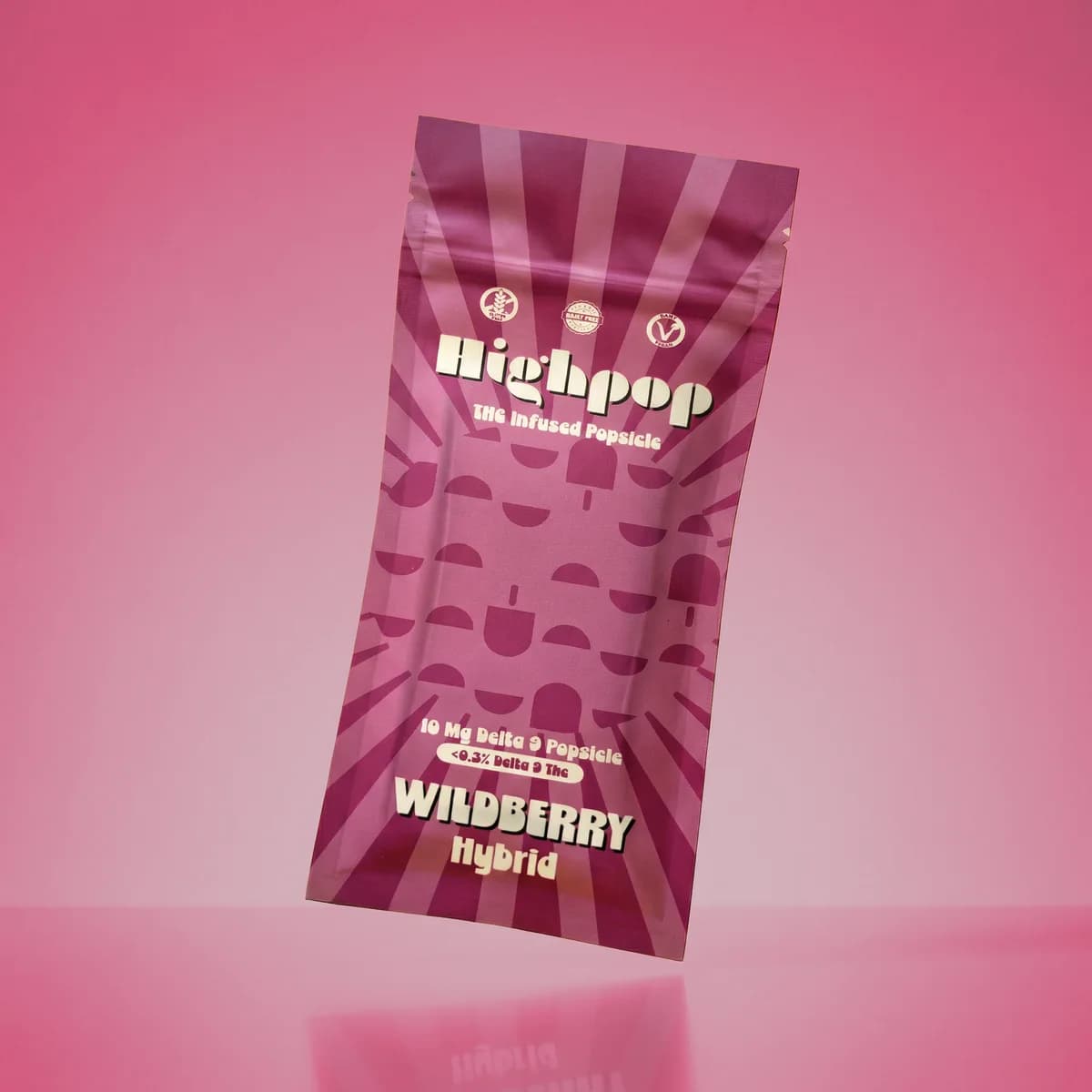 Wildberry Pop hemp-derived THC product